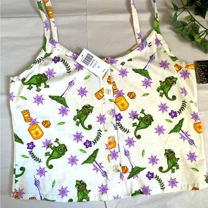 Cropped Disney’s Rapunzel Tank Top